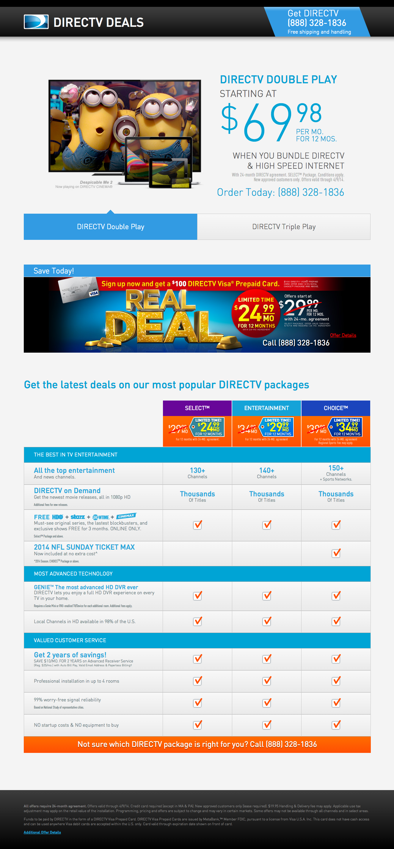 DIRECTV Deals